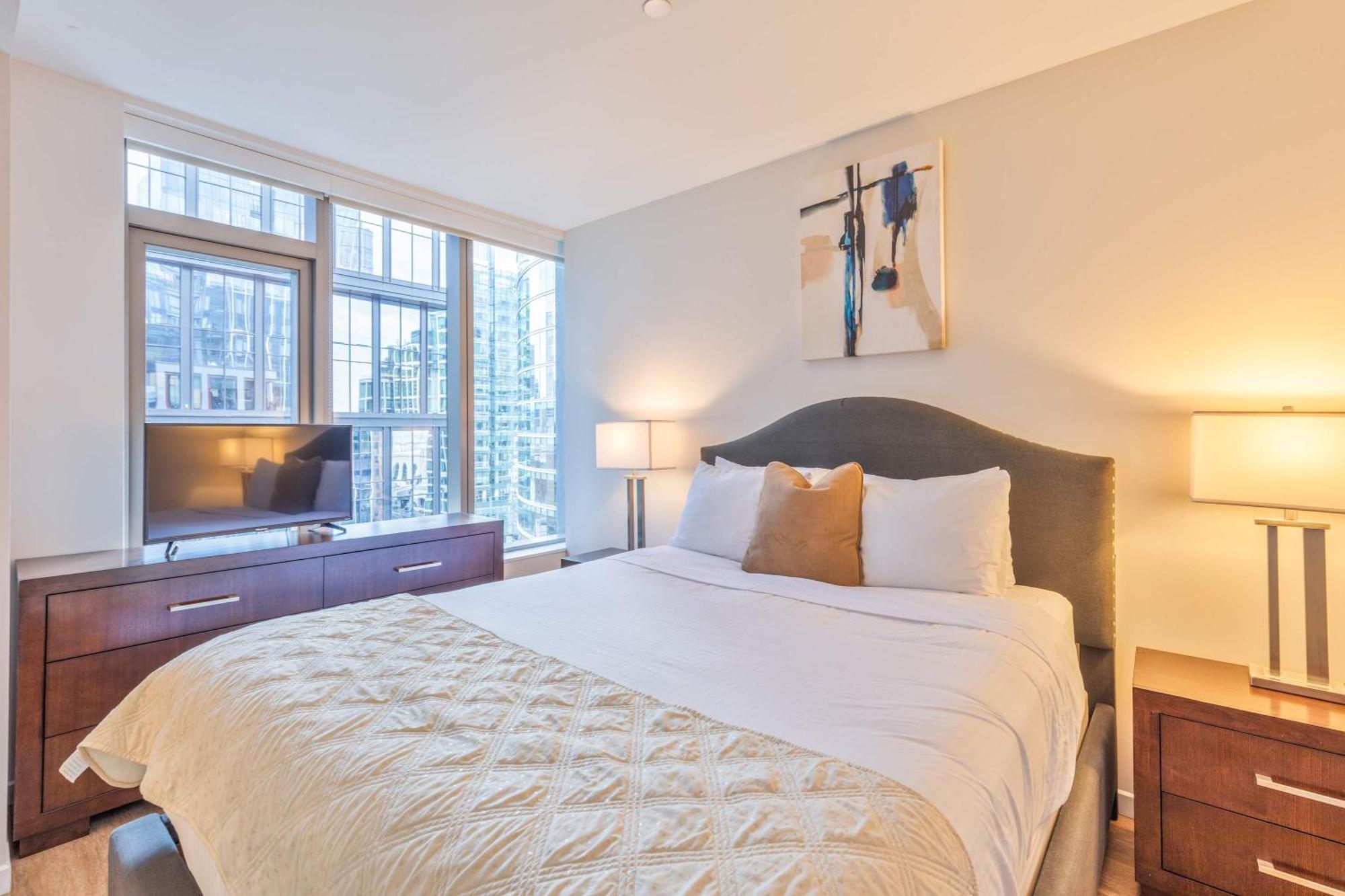 Luxury Apt Heart Of Seaport Boston Luaran gambar